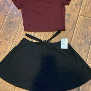 New skirt and blouse